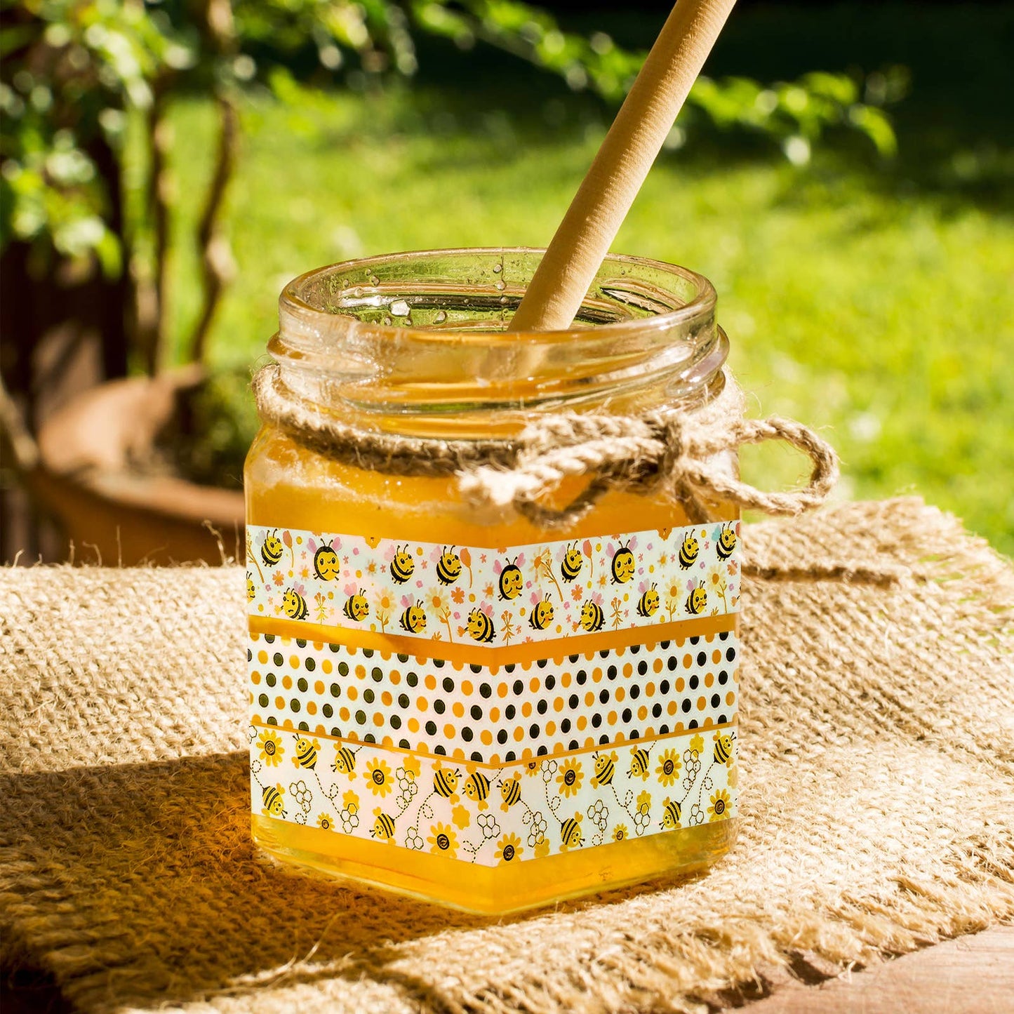 Wrapables Yellow Bees Washi Tape