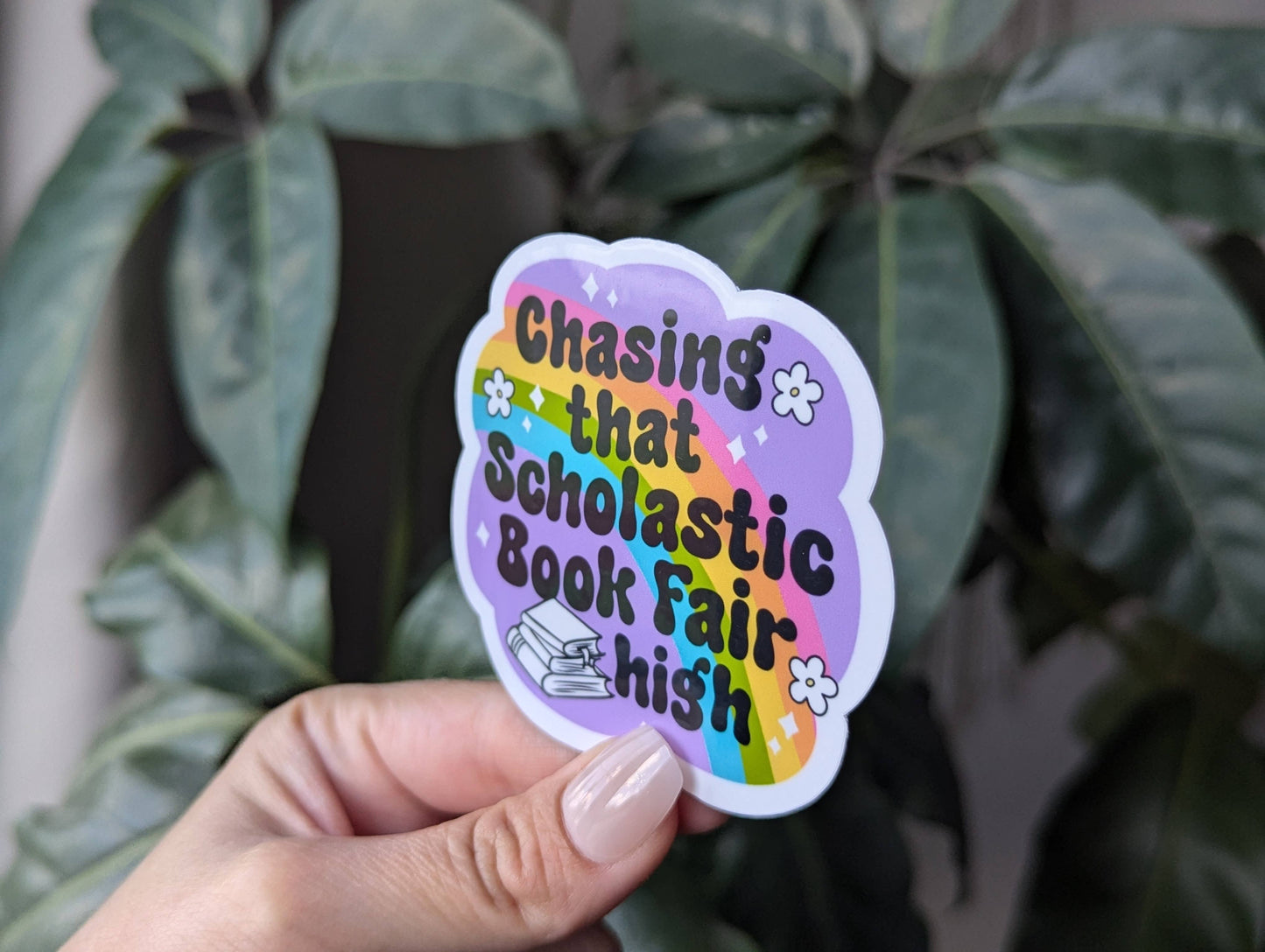 Chasing that scholastic book fair high, nostalgia sticker: Loose