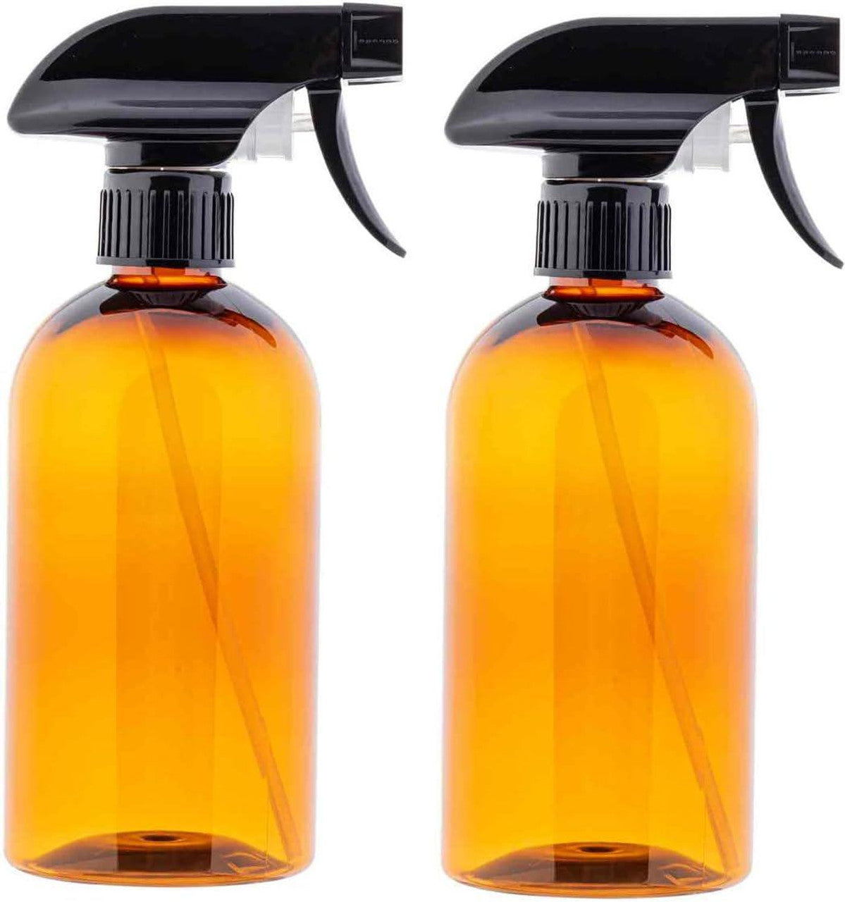 SPRAY BOTTLE 16 OZ, AMBER, PACK OF 2