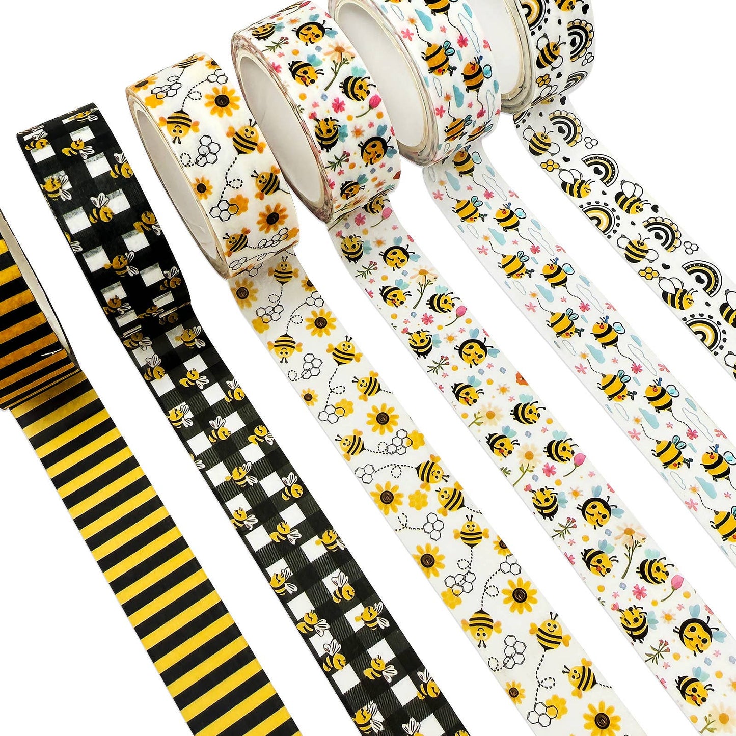 Wrapables Yellow Bees Washi Tape