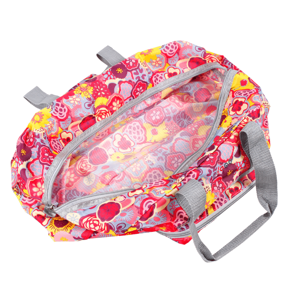 Buena Foldable Duffle Bag: POPPY PANSY