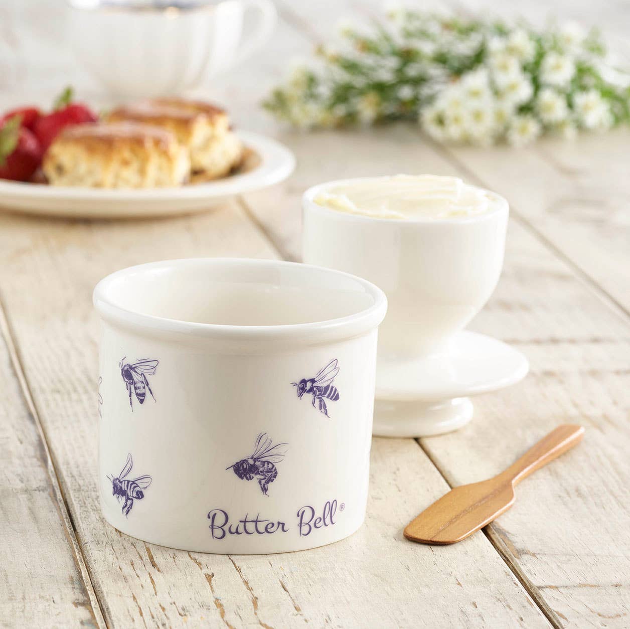The Original Butter Bell® Crock - Farmhouse Honey Bee