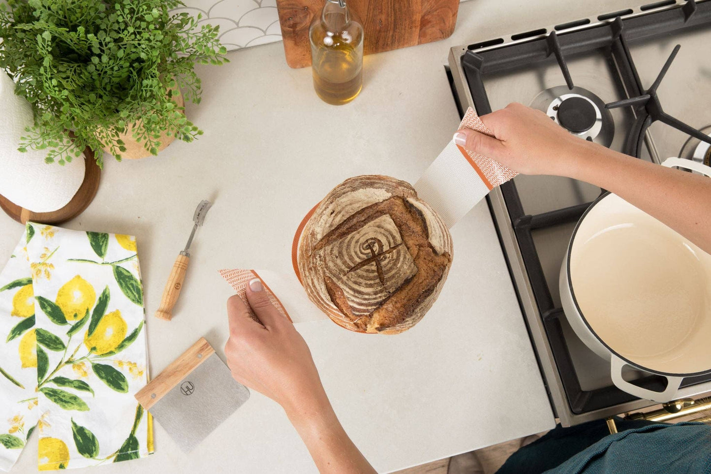 Silicone Bread Sling for Dutch Ovens | Non-Stick Baking Mat: Silicone Bread Sling