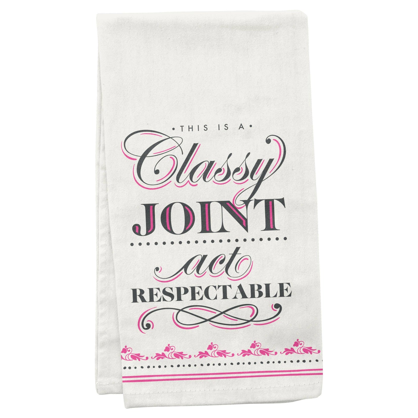 Cheeky Flour Sack Tea Towels: Butter
