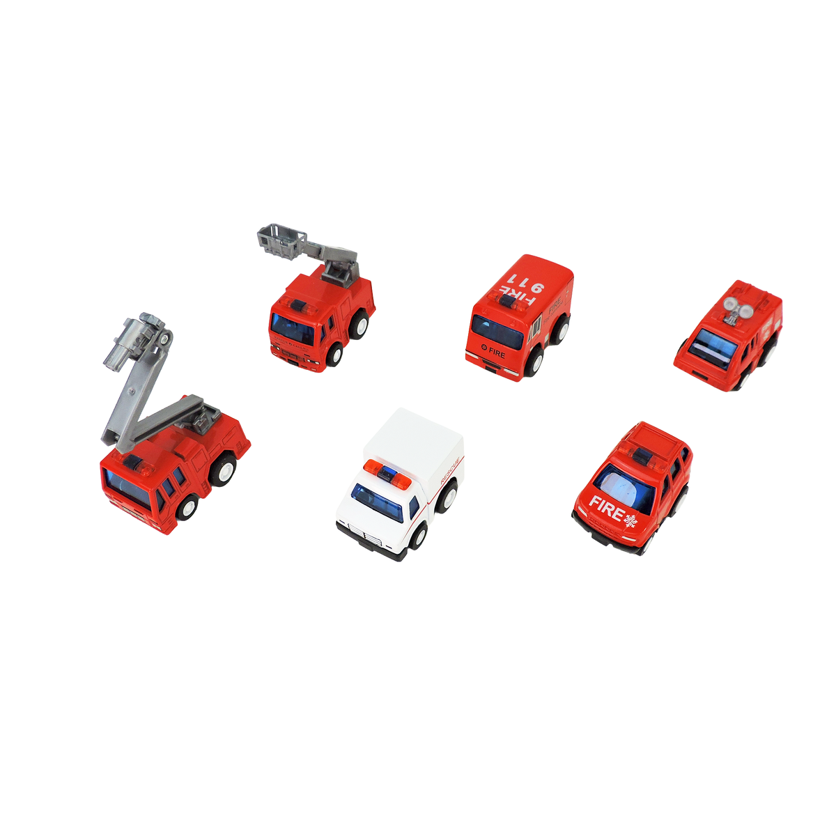 Alloy Alley Medium Diecast Pull-Back Rescue Vehicle