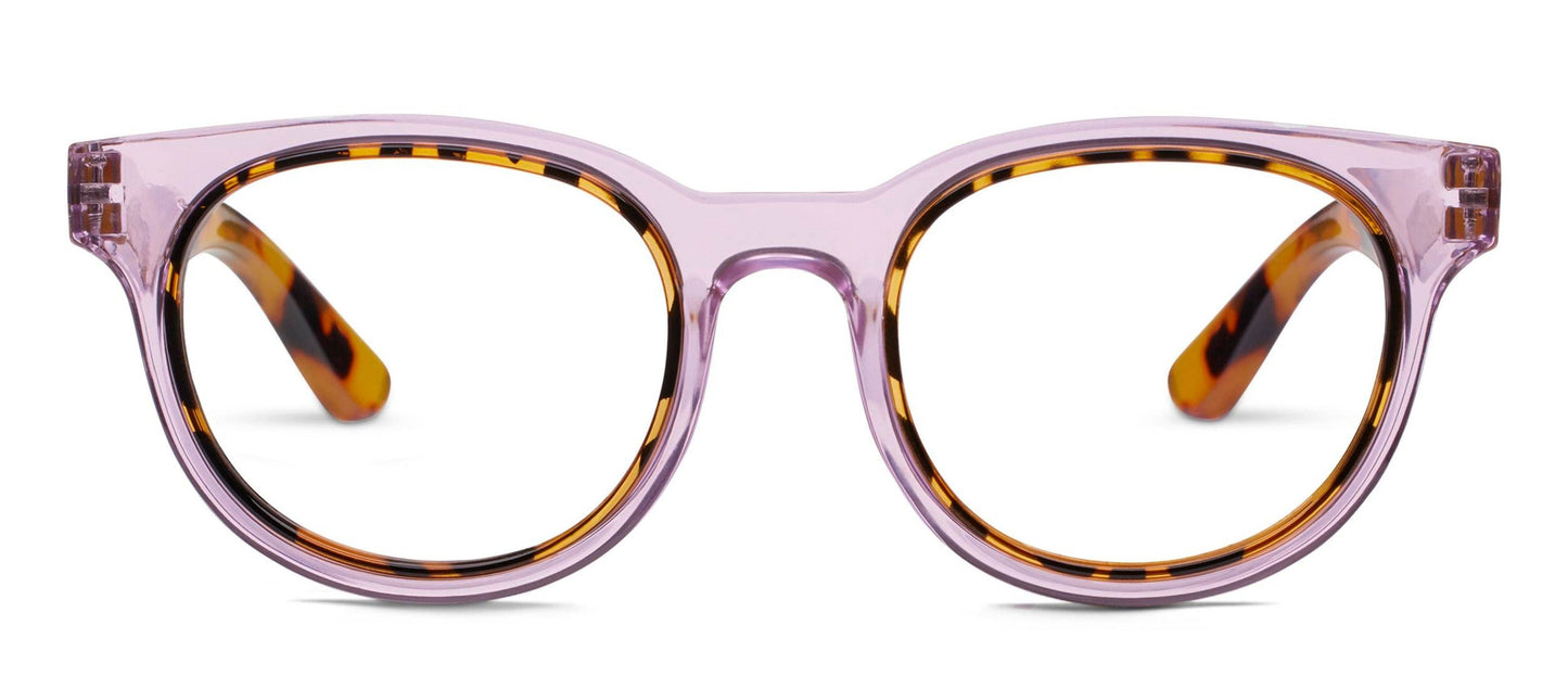 Olympia (Blue Light): Clear/Tokyo Tortoise / Reading / 1.50