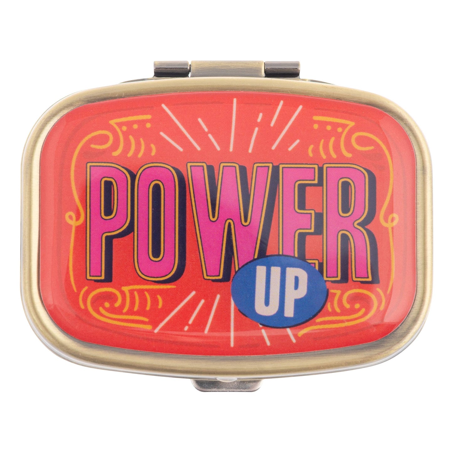 Small Metal Pill Case: Pop This