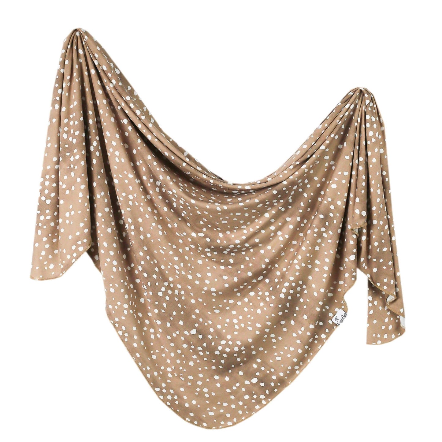 Knit Swaddle Blanket - Fawn