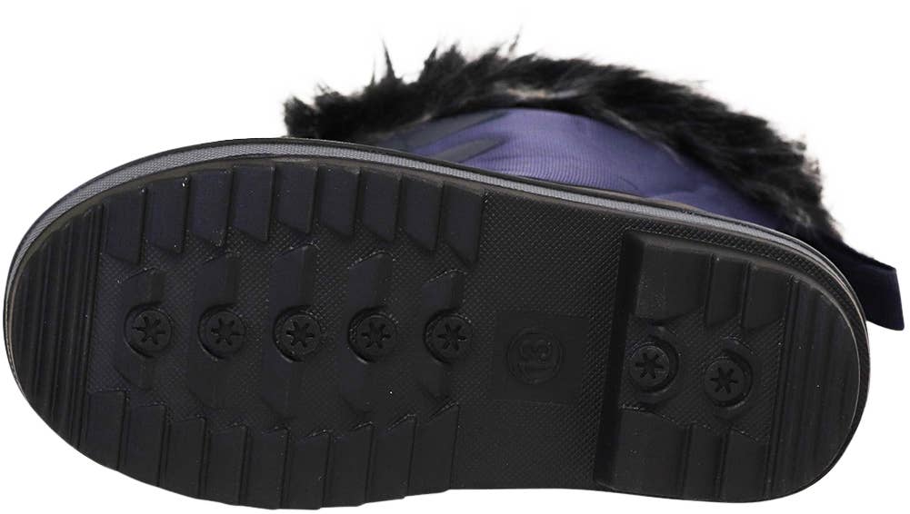 Norty Lightweight Fleece Lined Snow Boots for Little and Big: 3 Little Kid