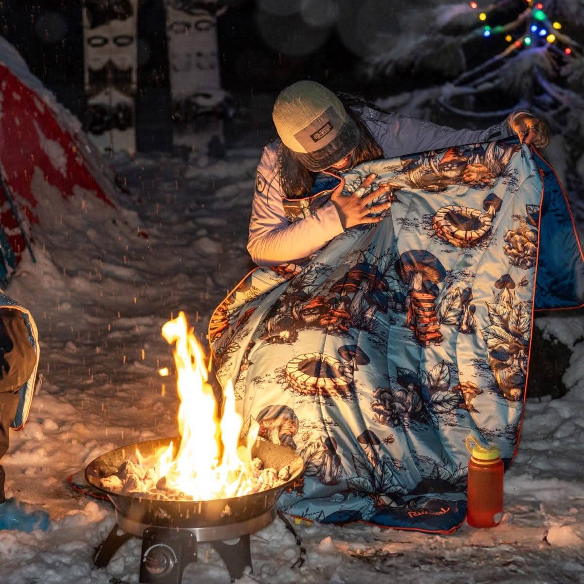 Original Puffy Blanket - Magic Mushrooms: 1-Person