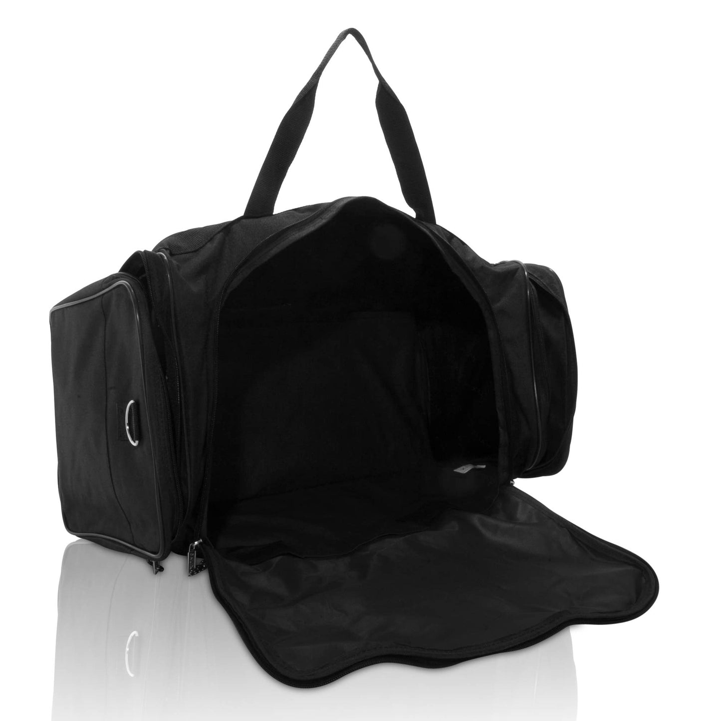 DALIX 25" Extra Large Vacation Travel Duffle Bag: Gray