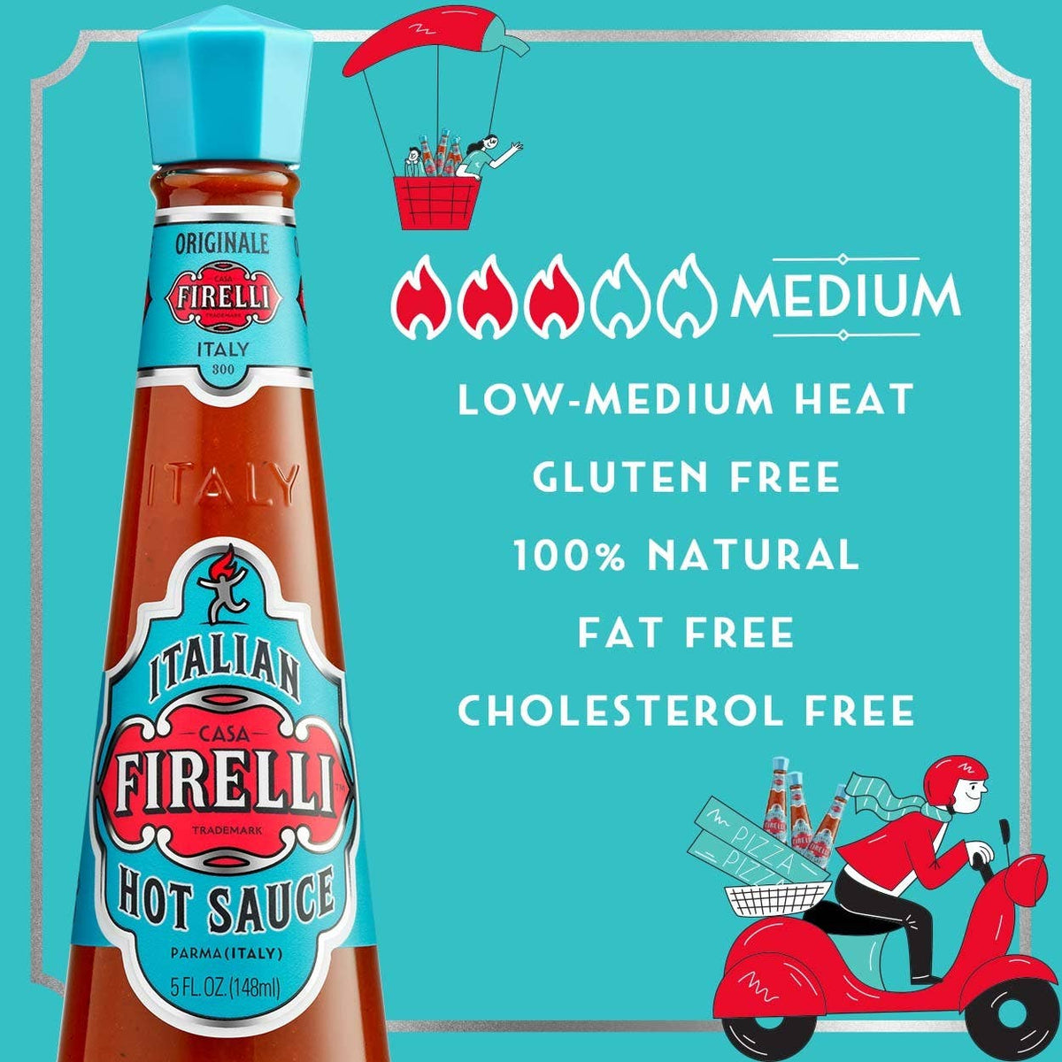 Firelli "ORIGINAL" Italian Hot Sauce – 5oz
