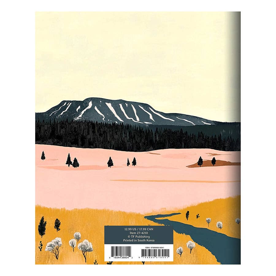 2027 Mountain Vista Medium Monthly Planner