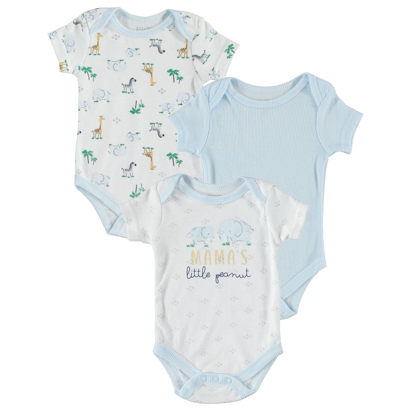 Baby Boy Onesie - The Newborn Essentials Bodysuit Topping Every Baby Registry Search: Avocado Green / 0-3 Months