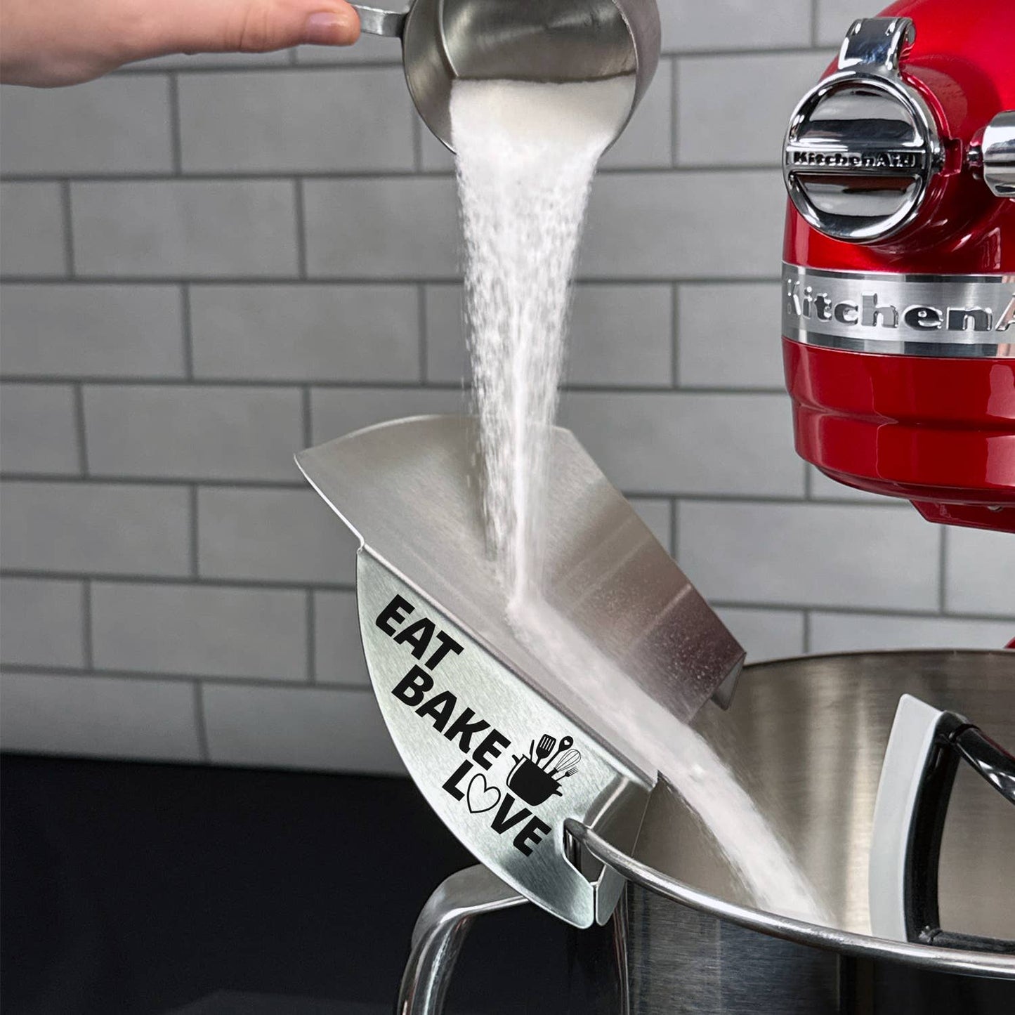 Slogan Pouring Chutes / For Metal Mixing Bowls: Baking Is My Superpower
