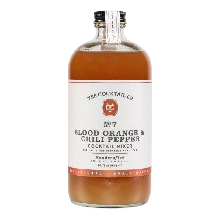 Blood Orange & Chili Pepper Cocktail Mixer