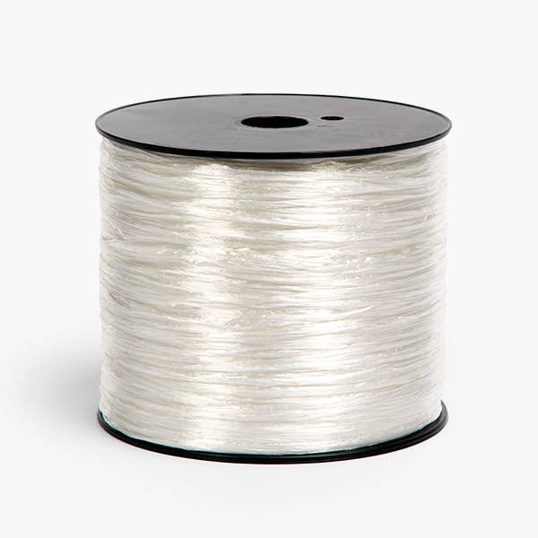 Pearlized Raffia Ribbon: Red Pearlized / 1 Pack / 500 yards