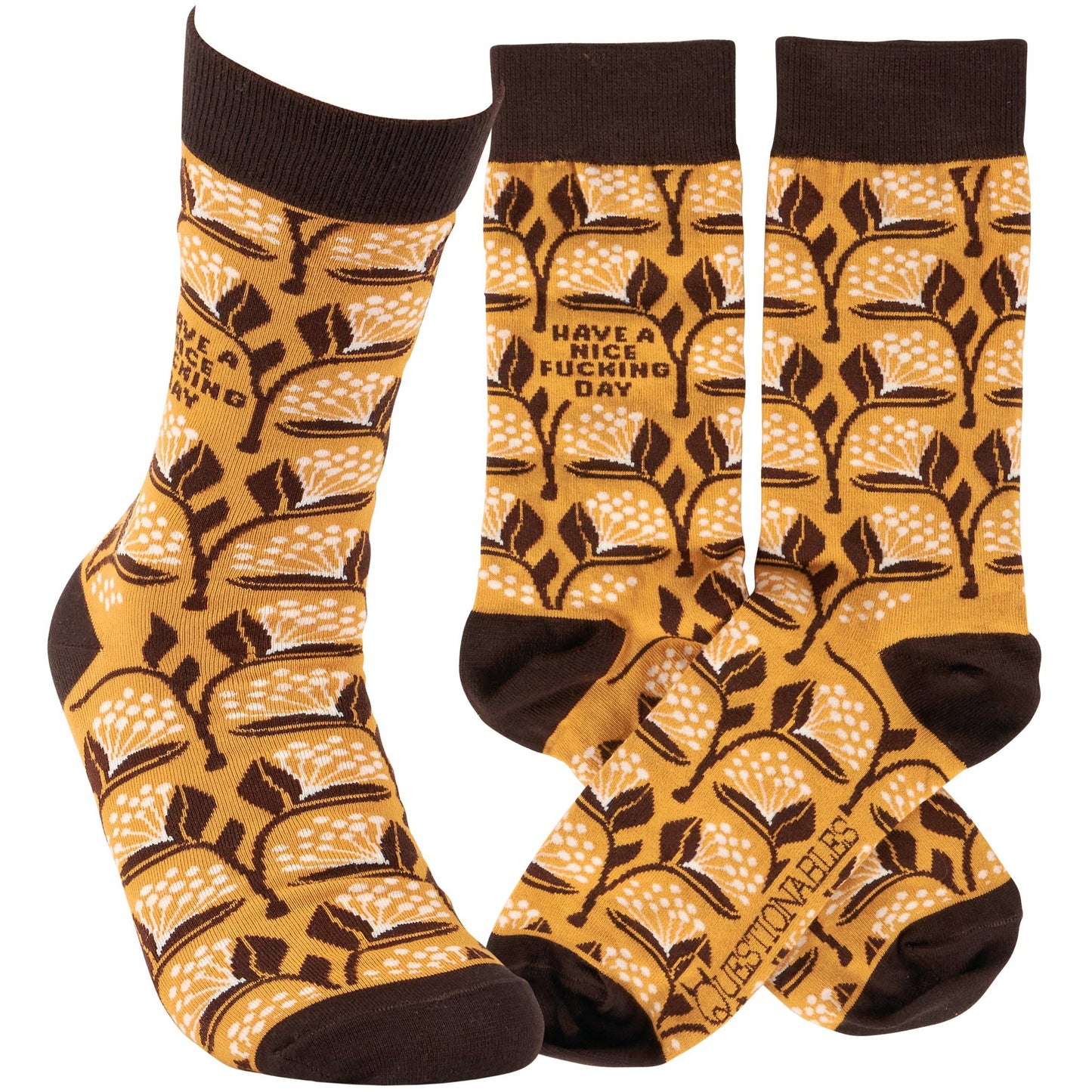 Have A Nice Day Socks