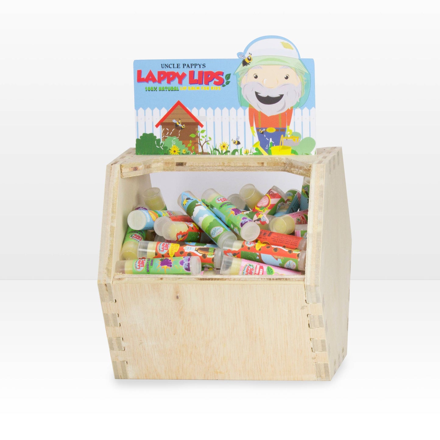 Lappy Lips Assorted Tube Filled Treasure Chest