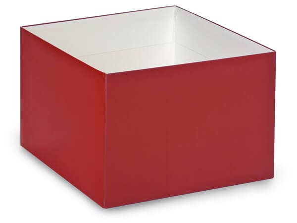 Gift & Gourmet Boxes: Matte Navy / 25 Pack / 10x10x2" Lid Only