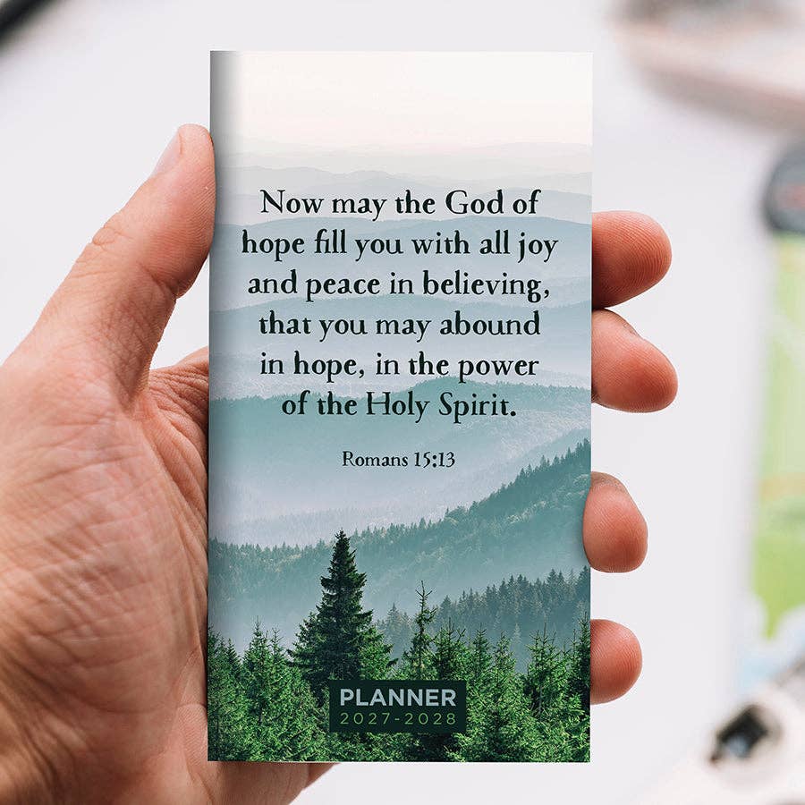 2027-2028 Bible Small Monthly Pocket Planner