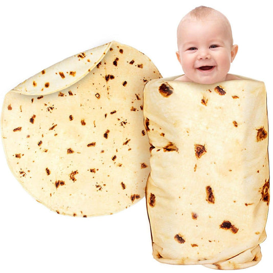 Z-BRTBLNK-36 Burrito Blanket Flour Tortilla Design: 36 inches