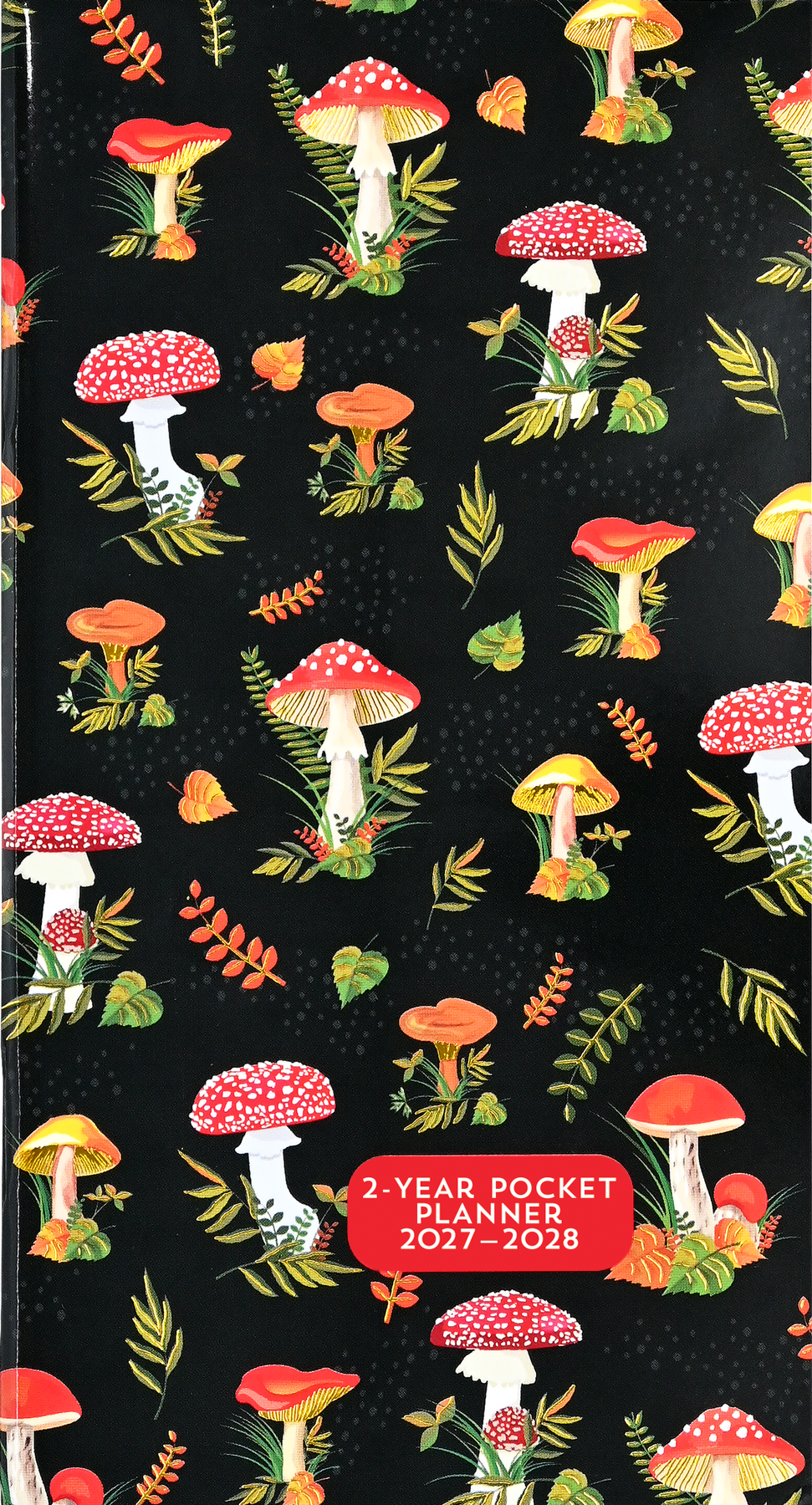 2027-28 Mushrooms 2-Year Pocket Planner
