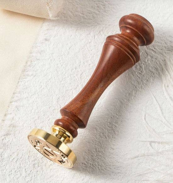 Classic Wood Handles for Wax Seal Stamps  - multi- colors: Moss