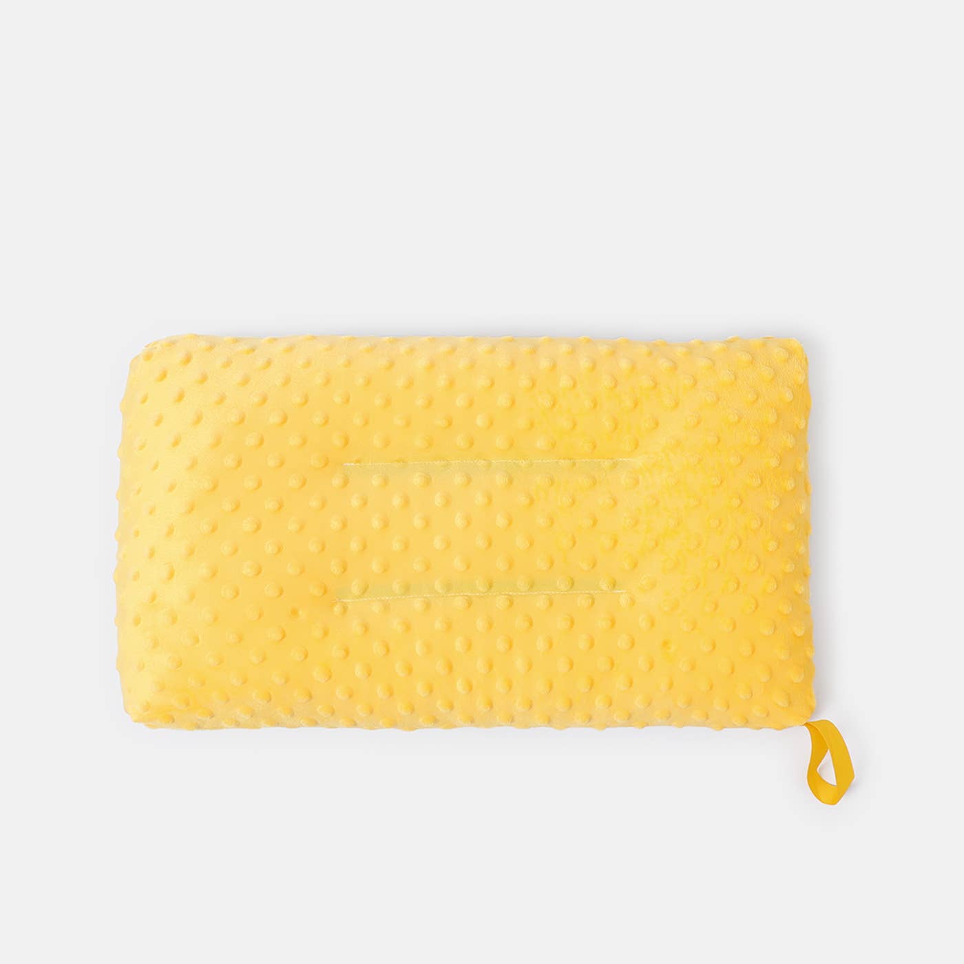 100% Cotton Baby Soothing Pillow: One Size / Light Blue