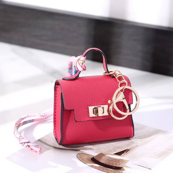 Mini Purse Bag Charms Keychains For Totes Backpacks