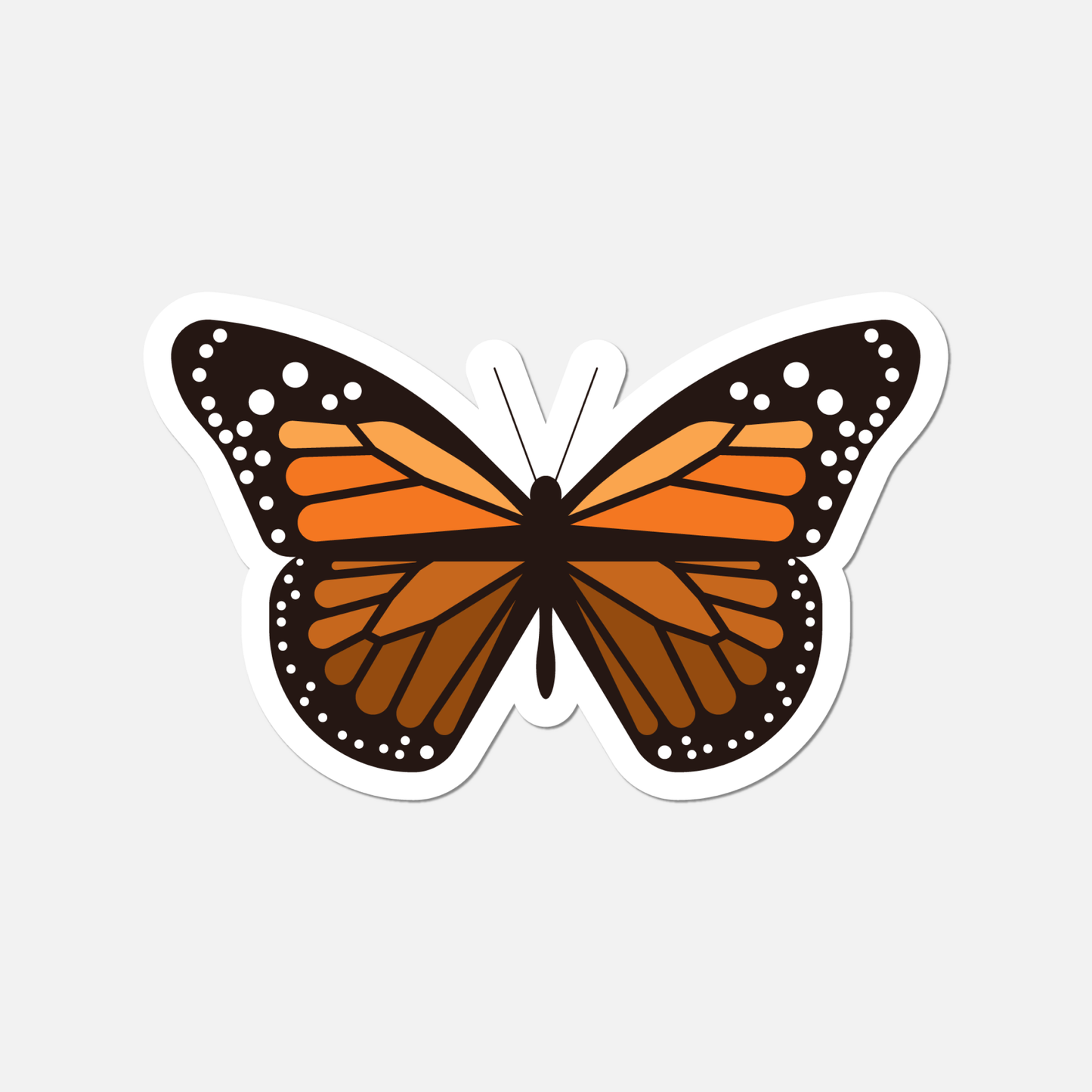 Monarch Butterfly Sticker
