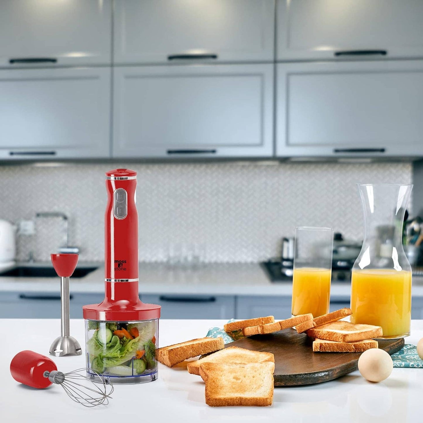 Hand Blender Electric With Add On's - Black