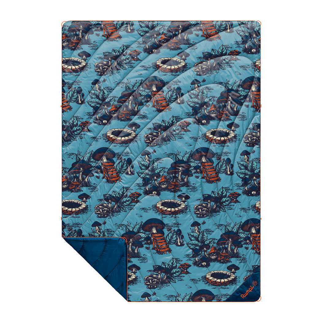 Original Puffy Blanket - Magic Mushrooms: 1-Person
