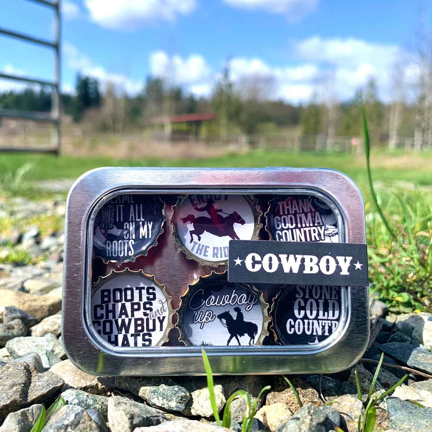 Cowboy Magnets - Father's Day Gifts