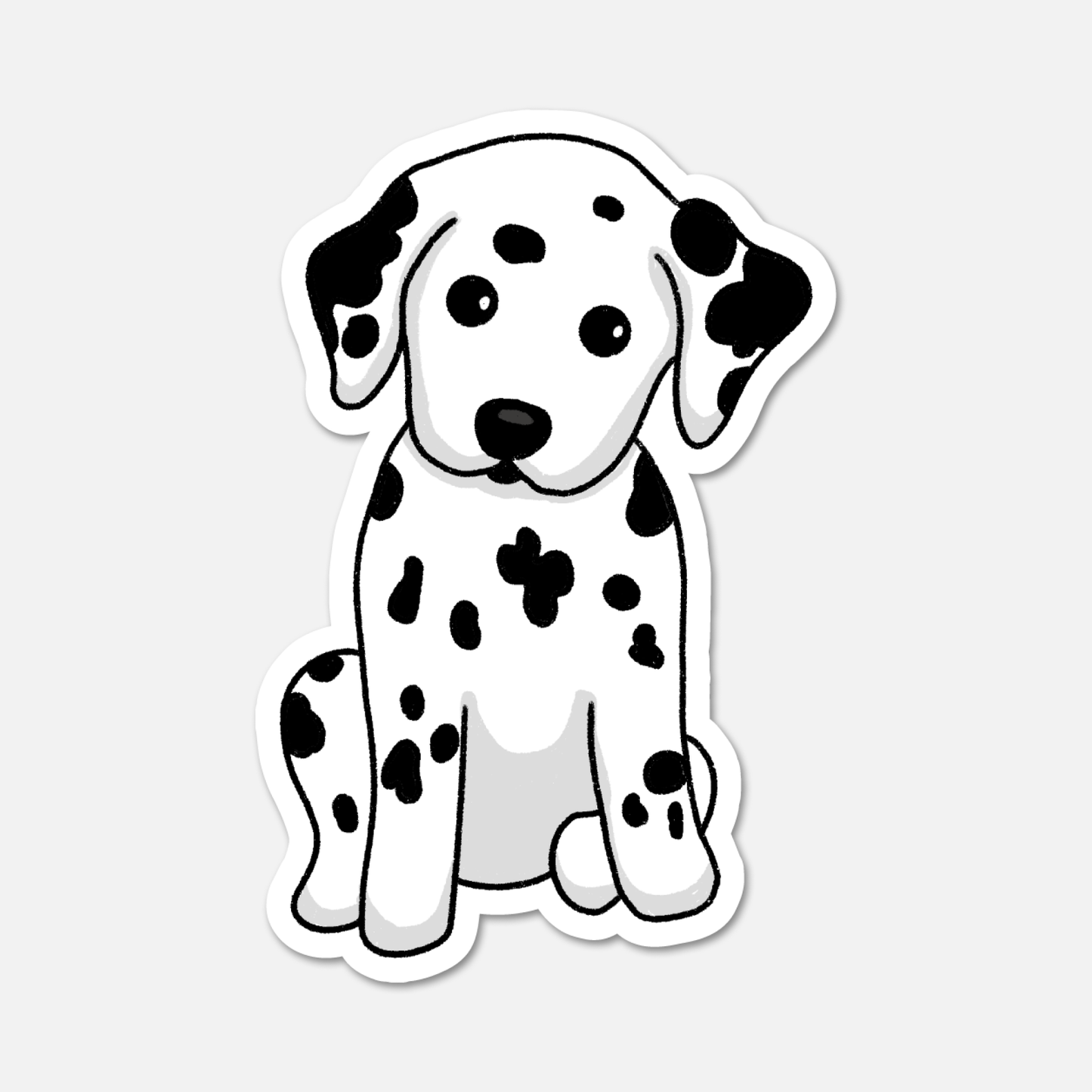 Spot, The Dalmatian - Dog Sticker