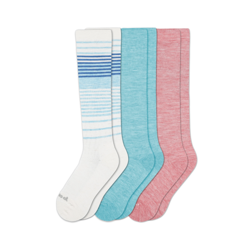 Women's Compression Socks: Medium / Large (US: 8.5 - 11.5+) ~ Assorted colors ~ Sold separately