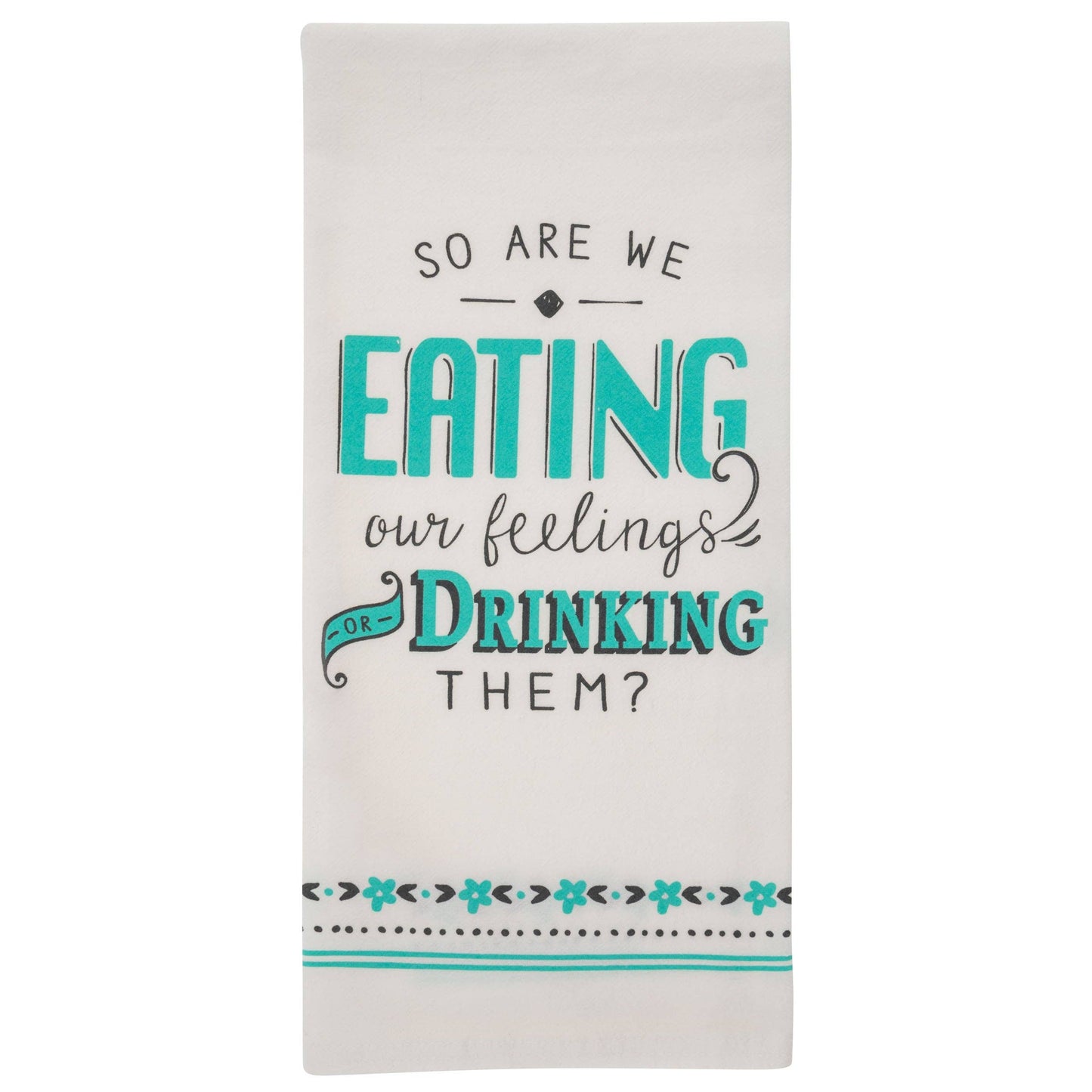 Cheeky Flour Sack Tea Towels: Butter
