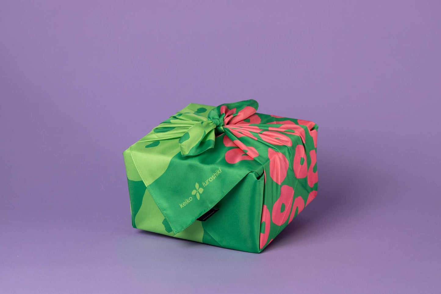Furoshiki Reusable Japanese Fabric Gift Wrap Kanoko Forest
