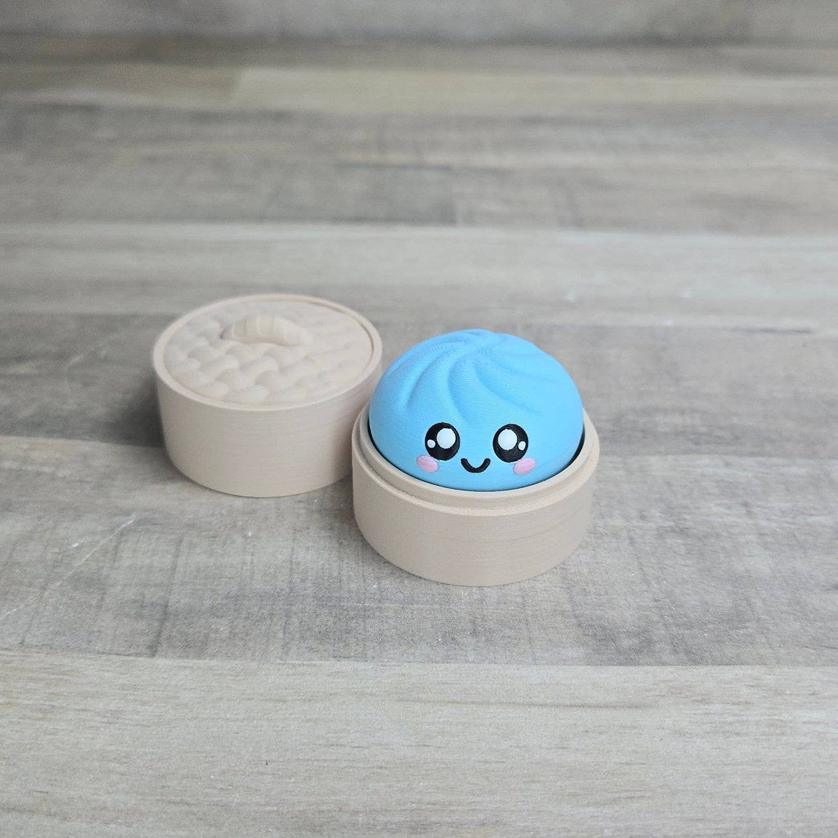 8 New Colors! - Mystery Dumpling Clicker Fidget Toy: First Dumpling Order (Free Display) / 24 Pack (minimum) / Default Colors (All Colors Shown)