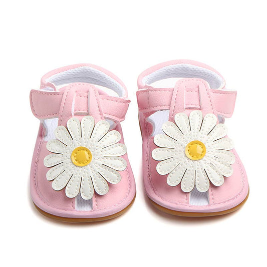 Baby/Toddler Girl 3D Daisy Velcro Closure Prewalker Shoes: Pink / Toddler US 3.5