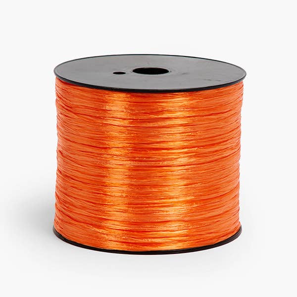 Pearlized Raffia Ribbon: Red Pearlized / 1 Pack / 500 yards