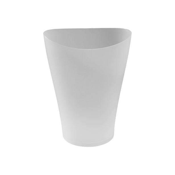 148102 RUBBERMAID WASTEBASKET 2.25GL VANITY CLEAR