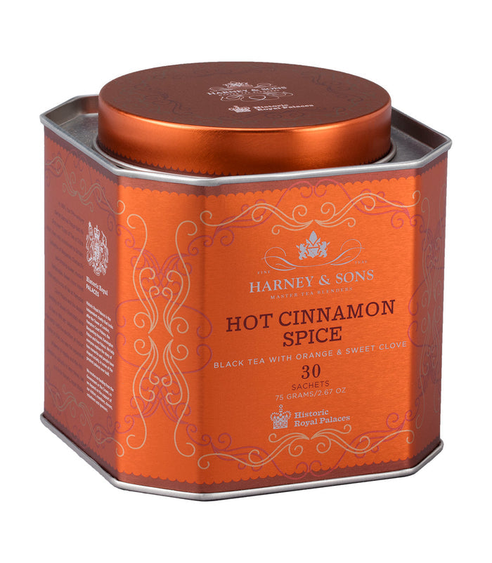 HOT CINNAMON SPICE TEA SACHETS