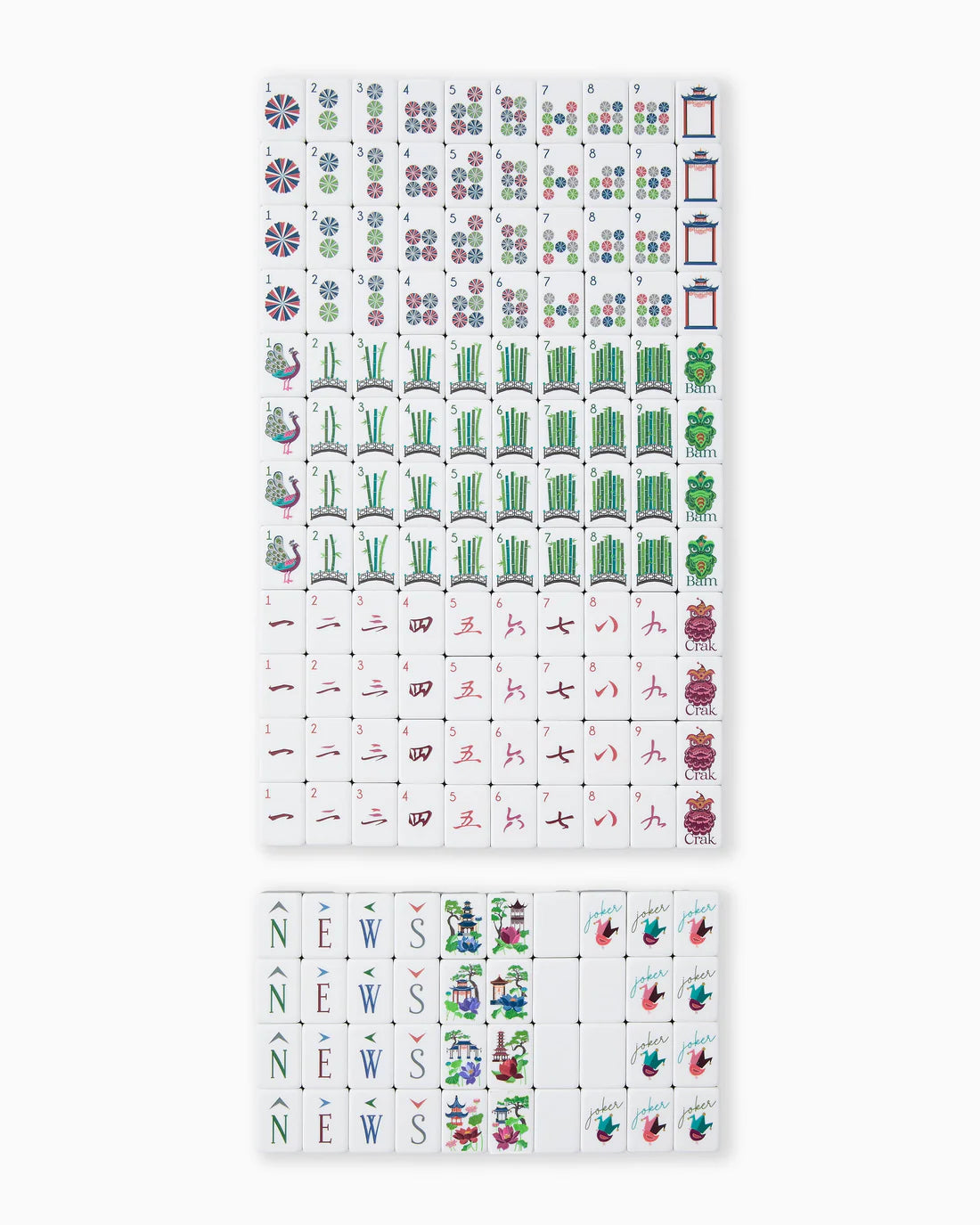 OH MY MAHJONG GATSBY TILES