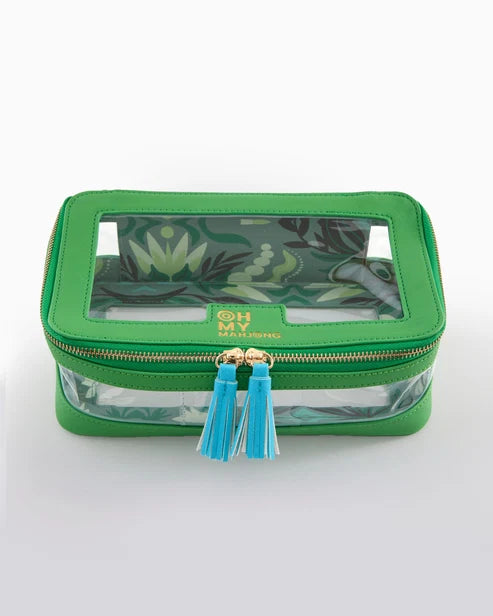 Green Tile Storage Mahjong Bag