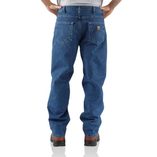 Carhartt B155 - Fleece Lined Straight Leg Relaxed Fit Jean MENS
