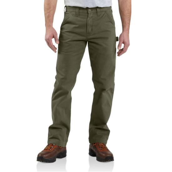 Carhartt Pants: Men's B324 DFE Relaxed Fit Cotton Twill Dungaree Pants