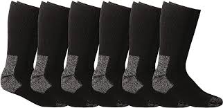 MENS 6 PK WORK SOCKS ASSORTED
