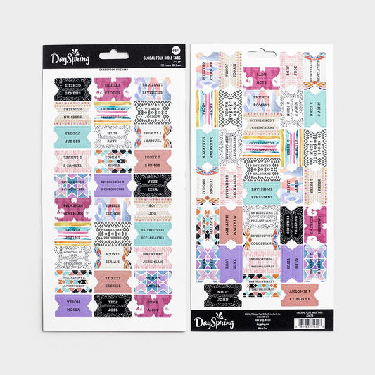 Global Folk - Books of the Bible Tabs