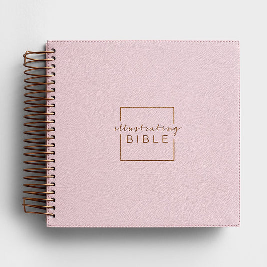 J3481 Illustrating Bible - NIV - Gospels - Pink